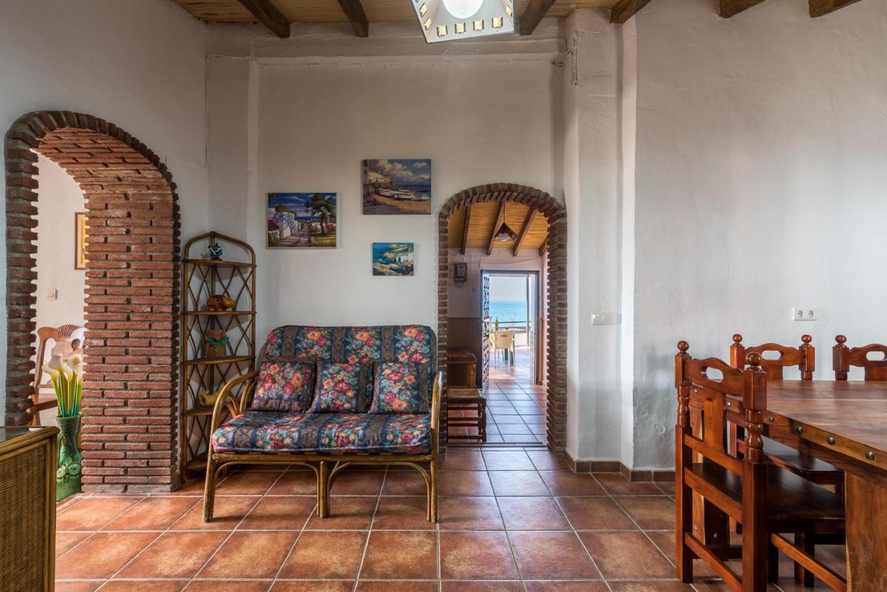 贝纳哈拉菲Casa Del Pipa Con Vistas Al Mar别墅 外观 照片